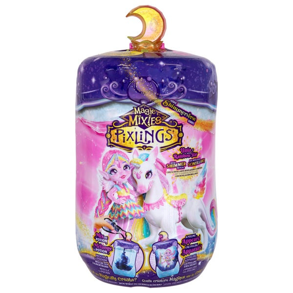 Magic Mixies Pixlings Unia & Rainbow Star Shimmerverse Series