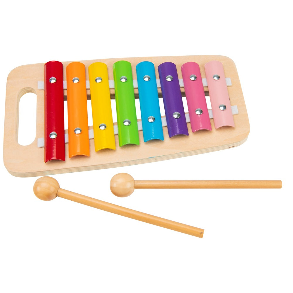 Squirrel Play Wooden Hammer Ball And Xylophone Set