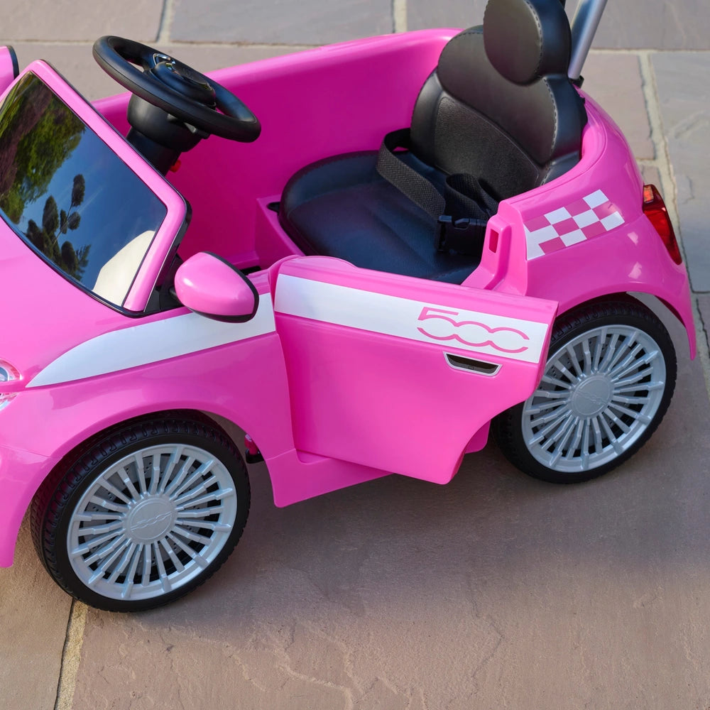 Fiat 500E Push Car With Uv Canopy