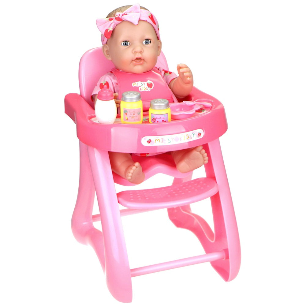 Missy Kissy Doll's High Chair With Accessories