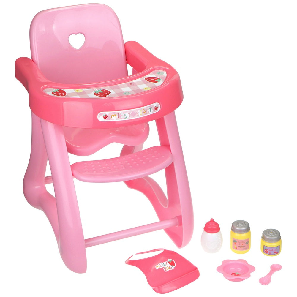 Missy Kissy Doll's High Chair With Accessories