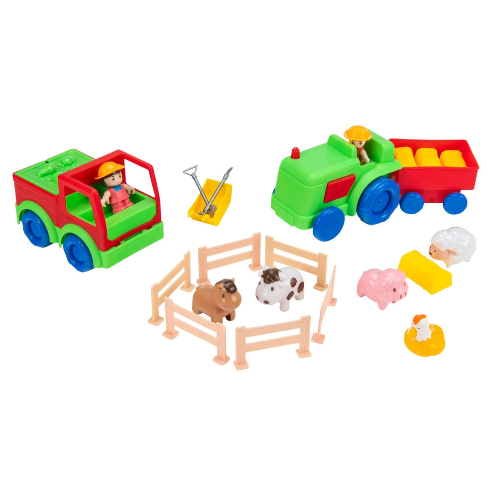 Big Steps Red Barn Farm Playset