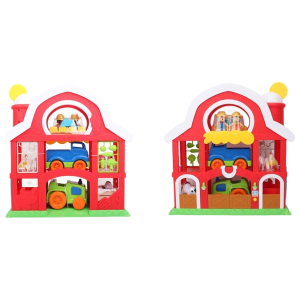 Big Steps Red Barn Farm Playset