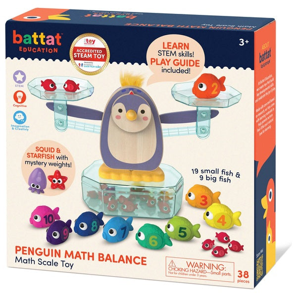 Battat Education Math Scale Penguin Toy