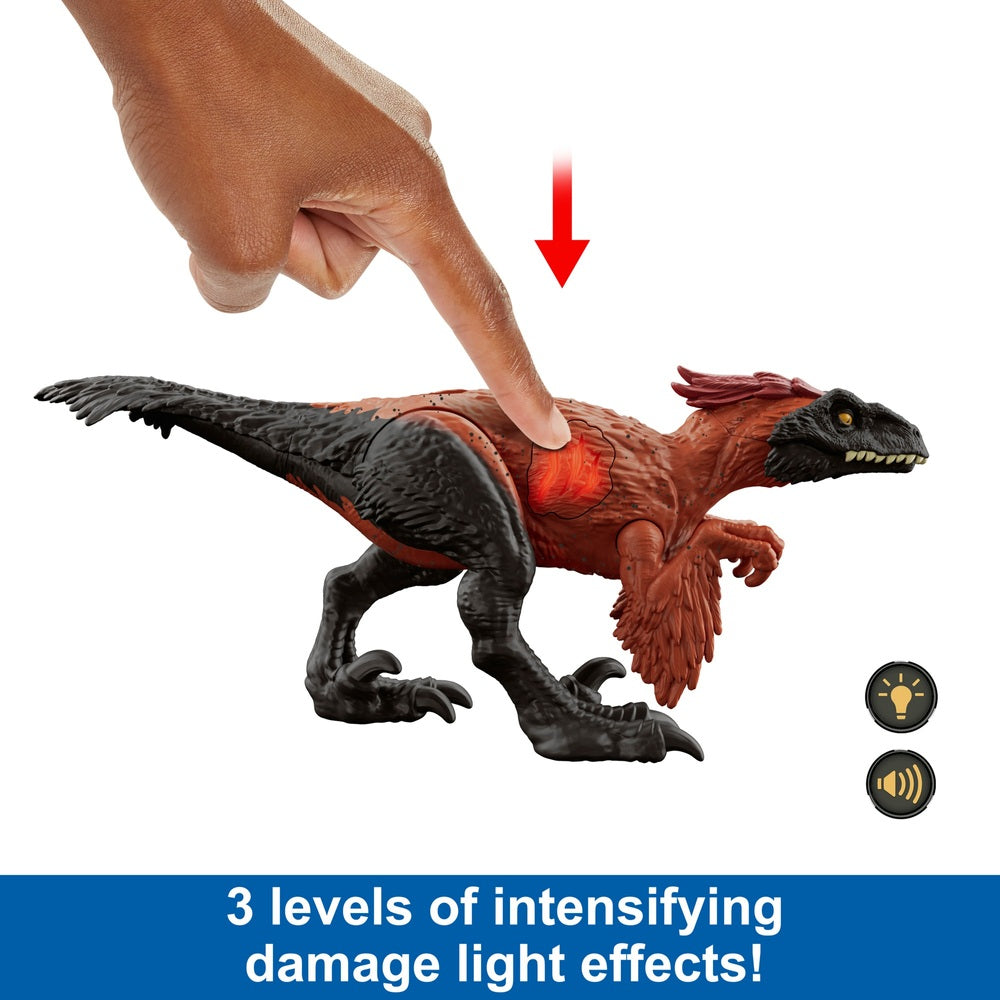 Jurassic World Epic Attack Pyroraptor Dinosaur Figure