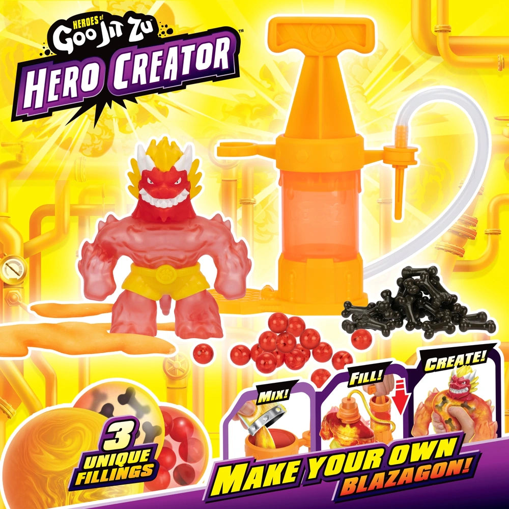 Heroes Of Goo Jit Zu: Hero Creator Pack – Make Your Own Blazagon