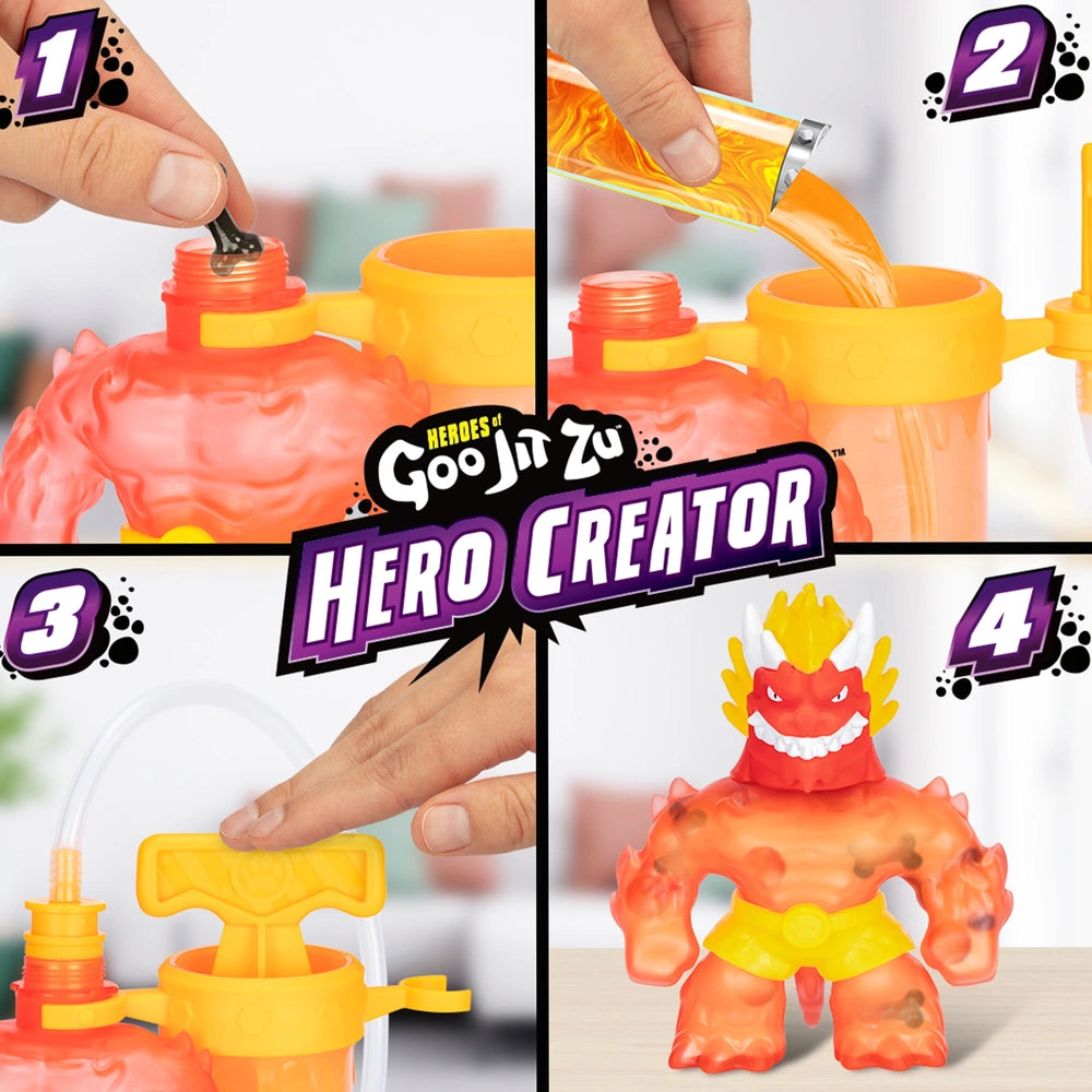 Heroes Of Goo Jit Zu: Hero Creator Pack – Make Your Own Blazagon