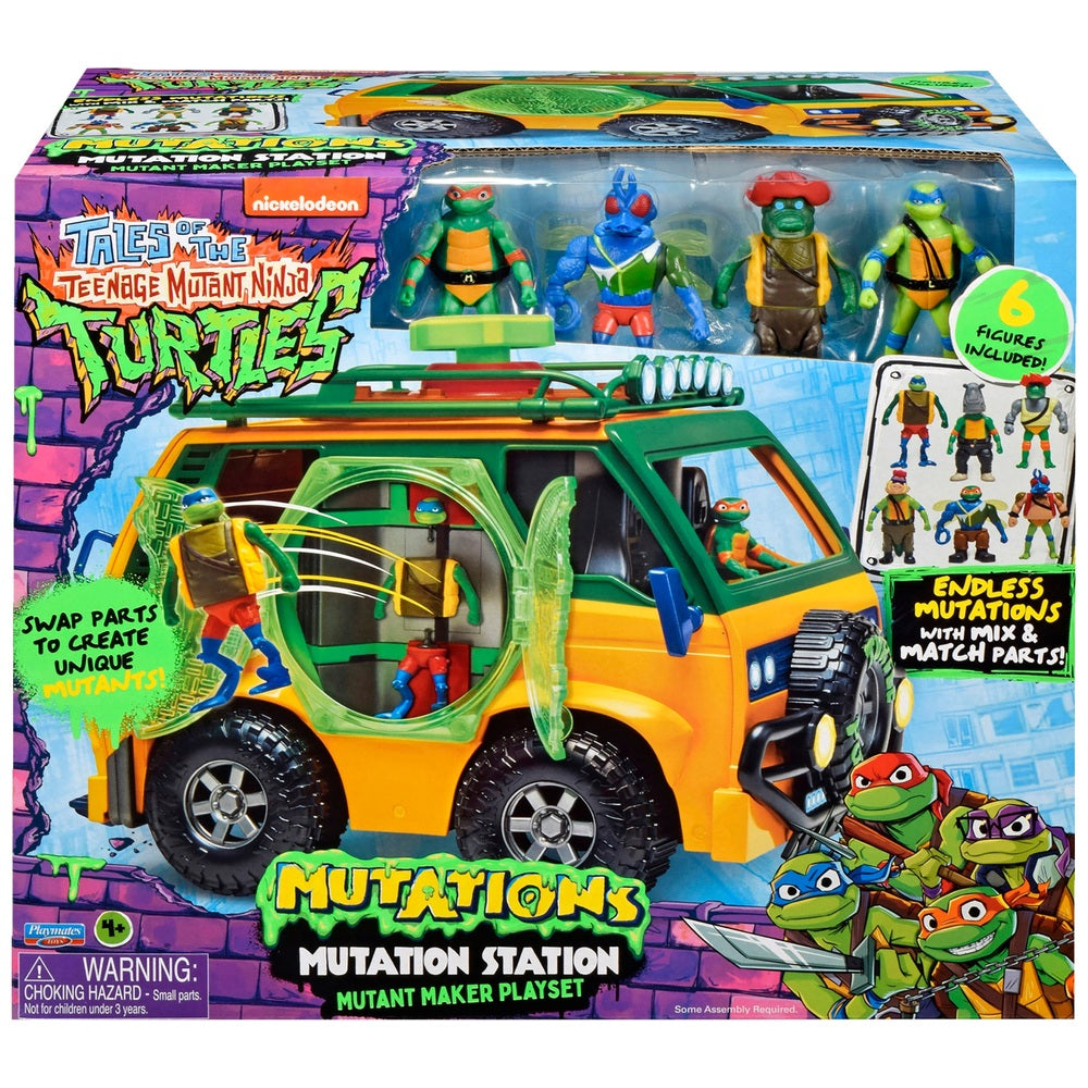 Teenage Mutant Ninja Turtles Mutation Station Van Playset