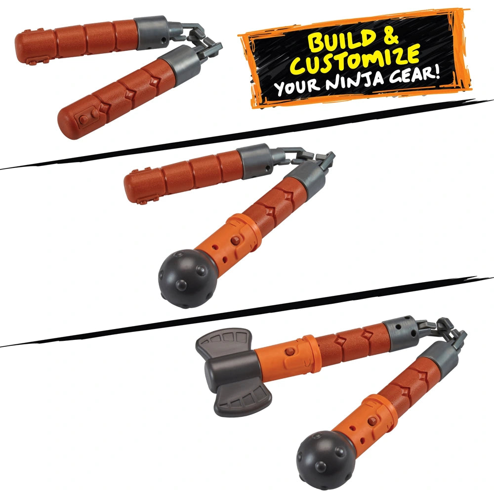 Tales Of Teenage Mutant Ninja Turtles Build 'N Battle Michelangelo Ninja Reveal Playset