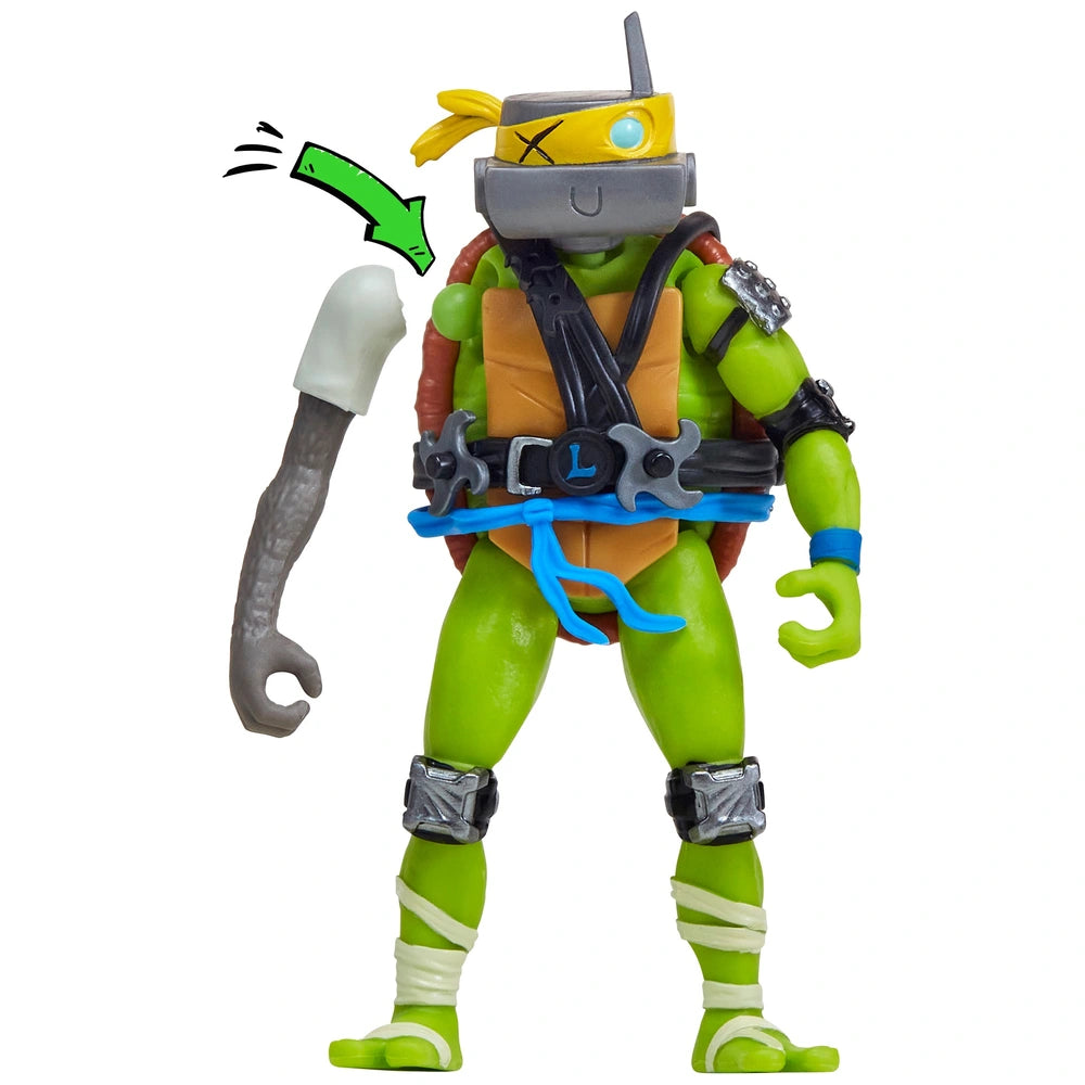 Tales Of Teenage Mutant Ninja Turtles Mix 'N Match Mutations Leonardo Figure