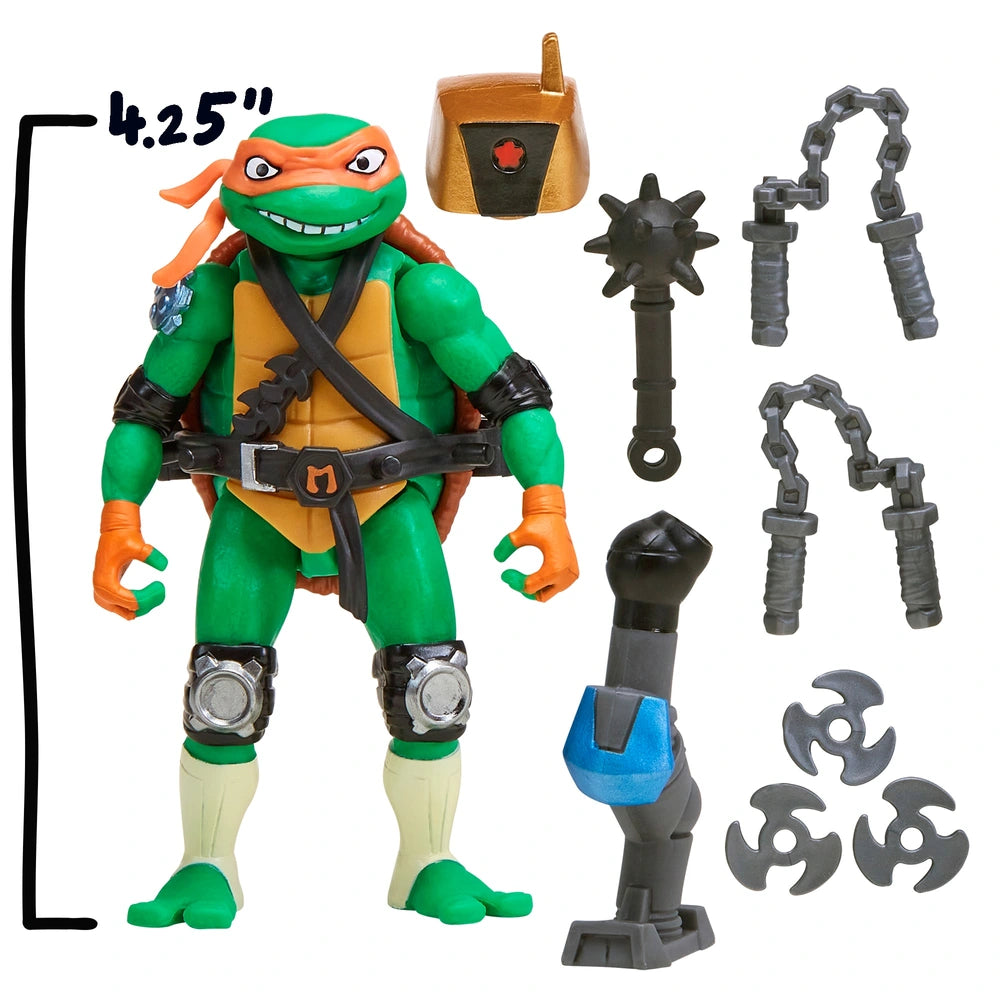 Tales Of Teenage Mutant Ninja Turtles Mix 'N Match Mutations Michelangelo Figure