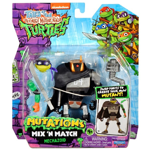 Tales Of Teenage Mutant Ninja Turtles Mix 'N Match Mutations Mechazoid Figure