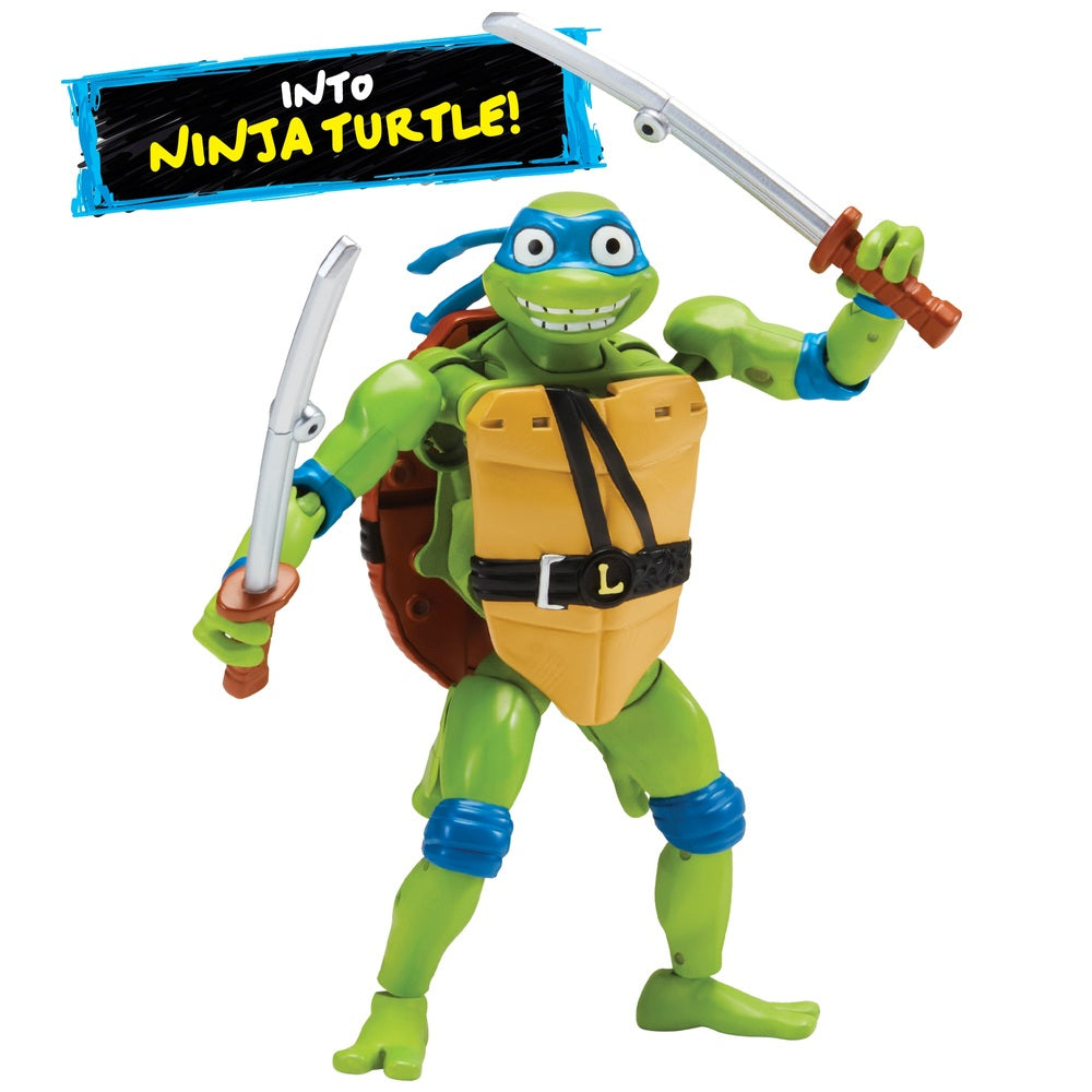 Tales Of Teenage Mutant Ninja Turtles Pet To Ninja Mutations Leonardo Action Figure
