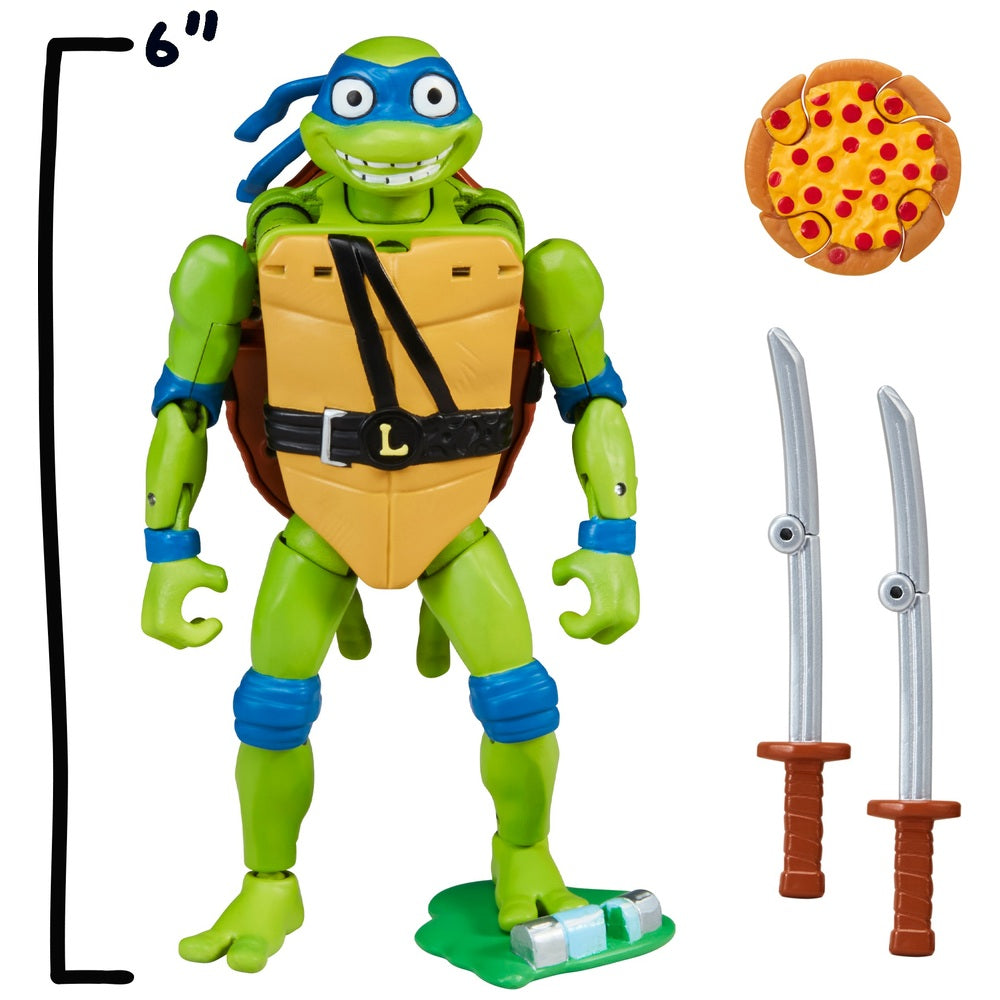 Tales Of Teenage Mutant Ninja Turtles Pet To Ninja Mutations Leonardo Action Figure