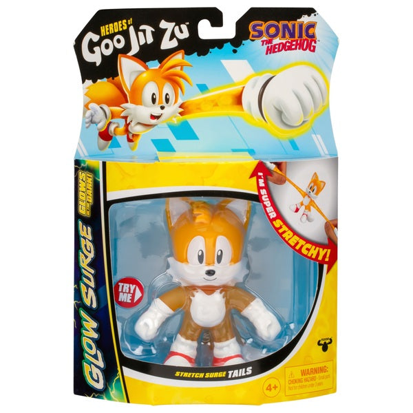 Heroes Of Goo Jit Zu Sonic The Hedgehog Glow Surge Tails