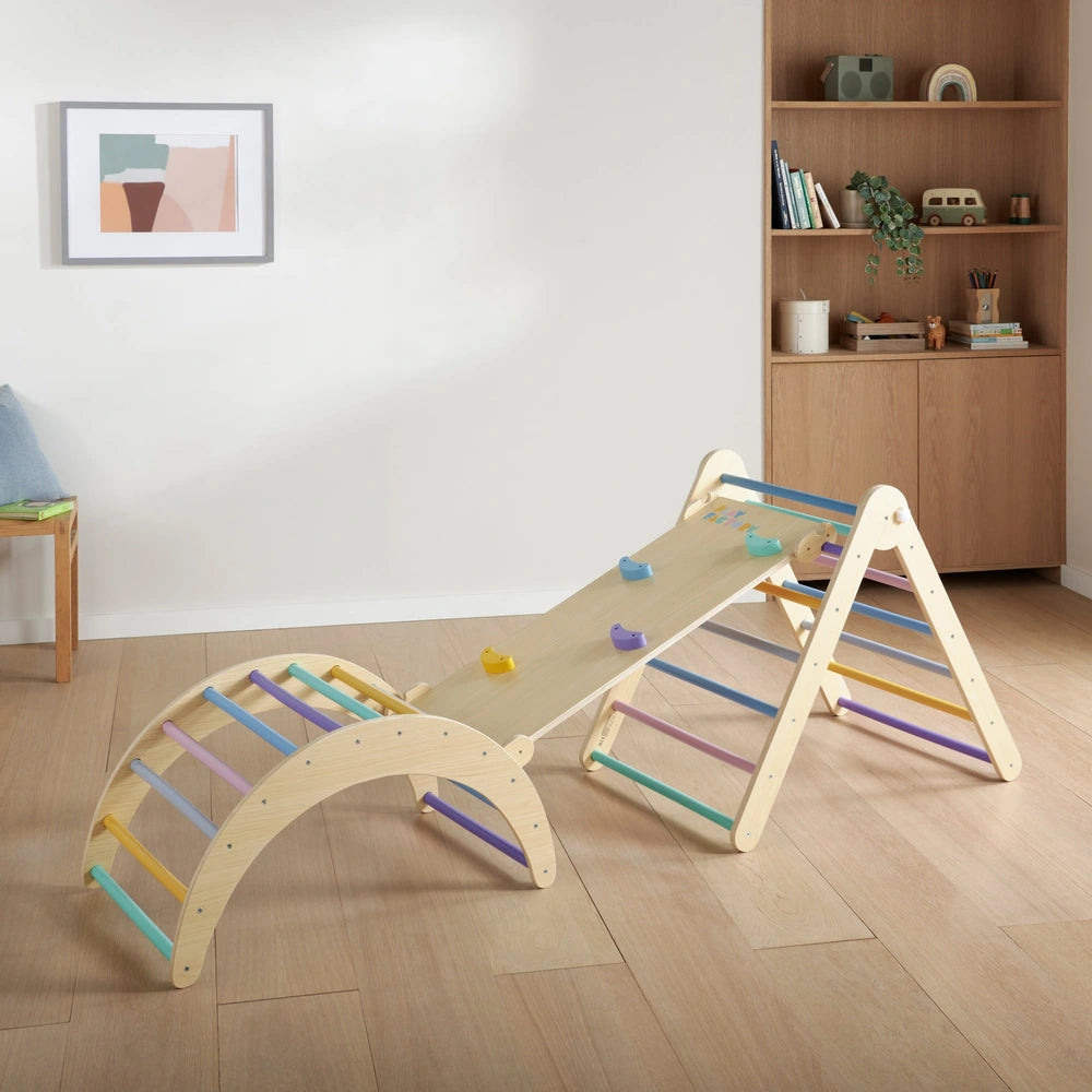 Play Factory Wooden Climbing Frame