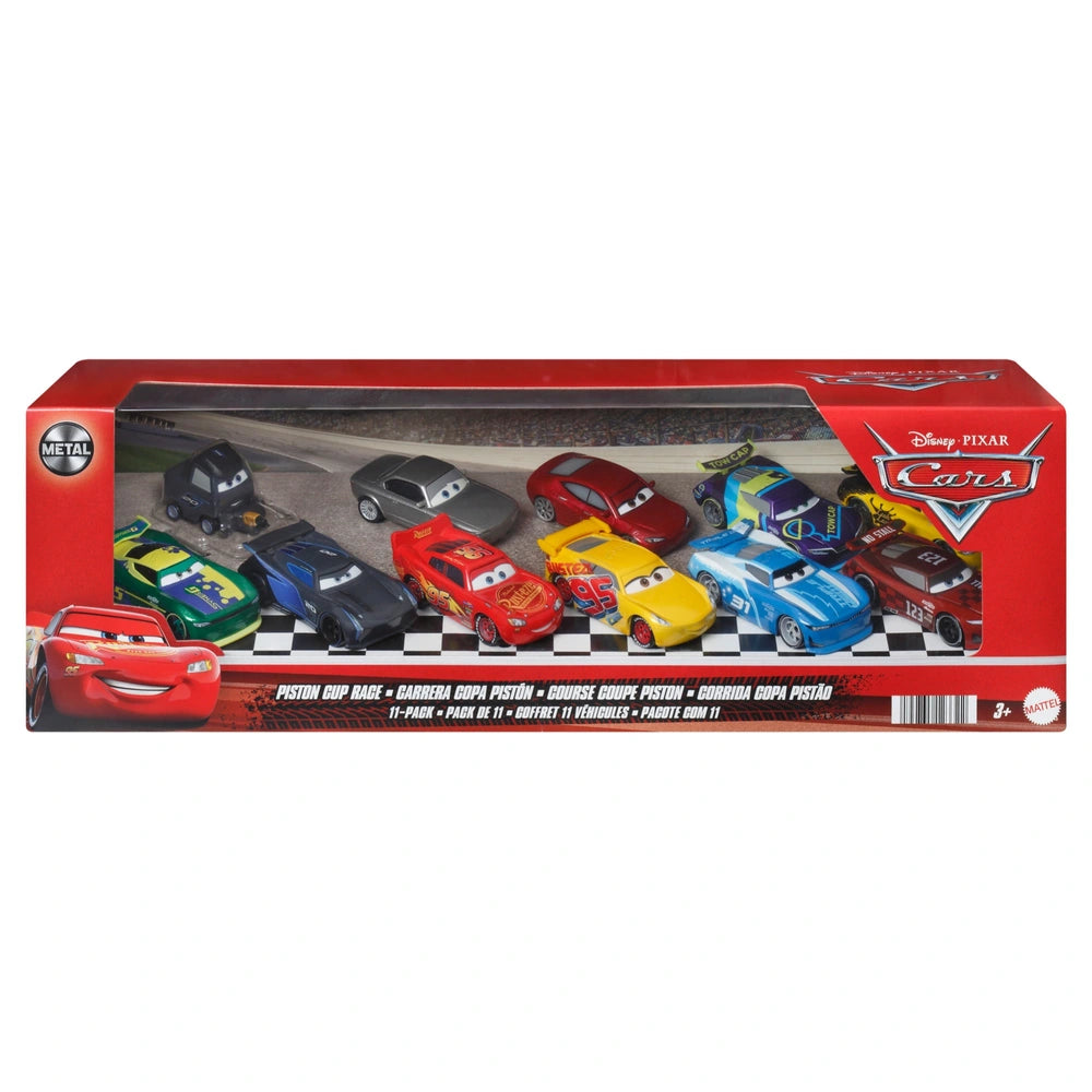 Disney Cars Diecast Cars Piston Cup Race 1:55 Scale 11 Pack