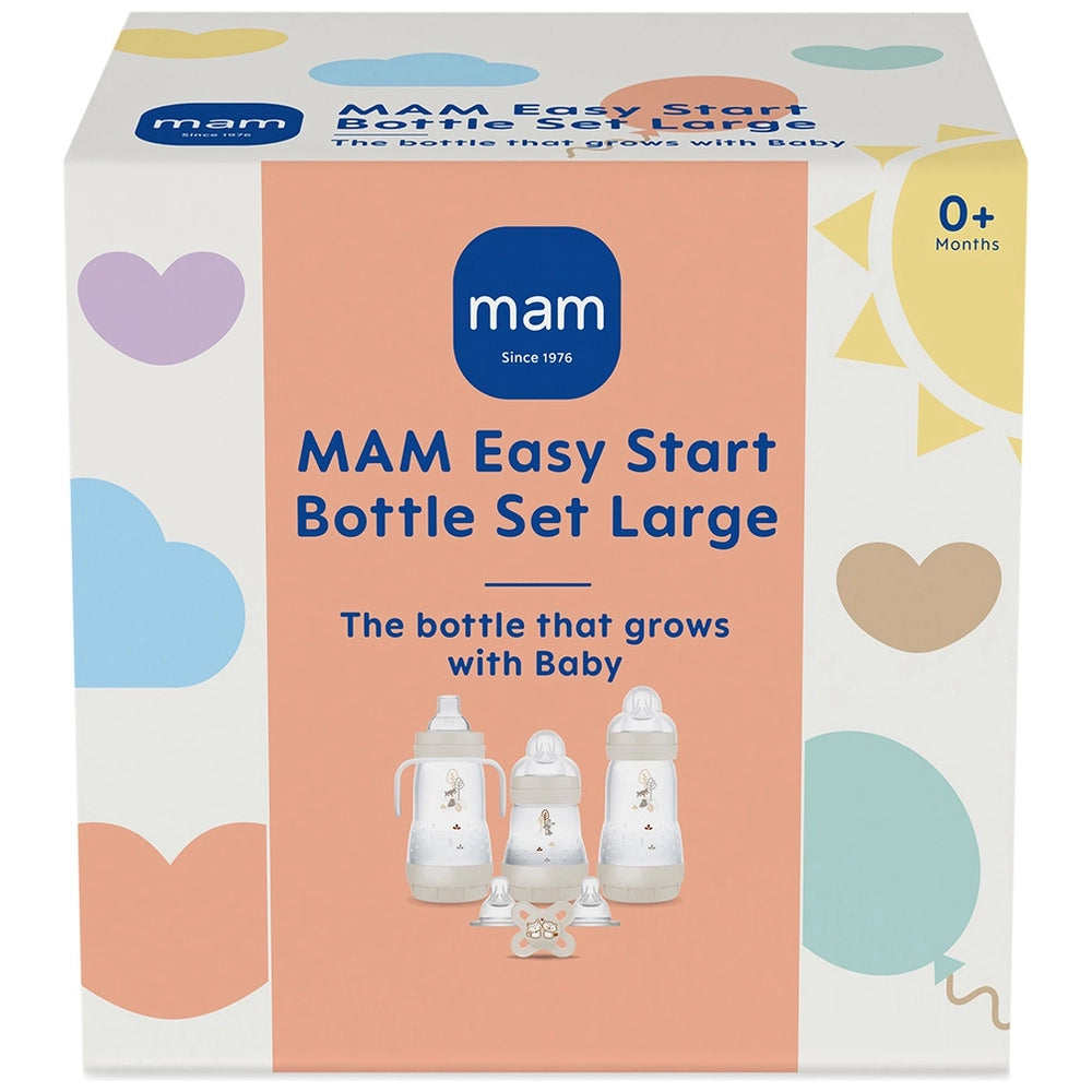 Mam Easy Start Self-Sterilising Anti-Colic Baby Bottles Large Set 17 Piece