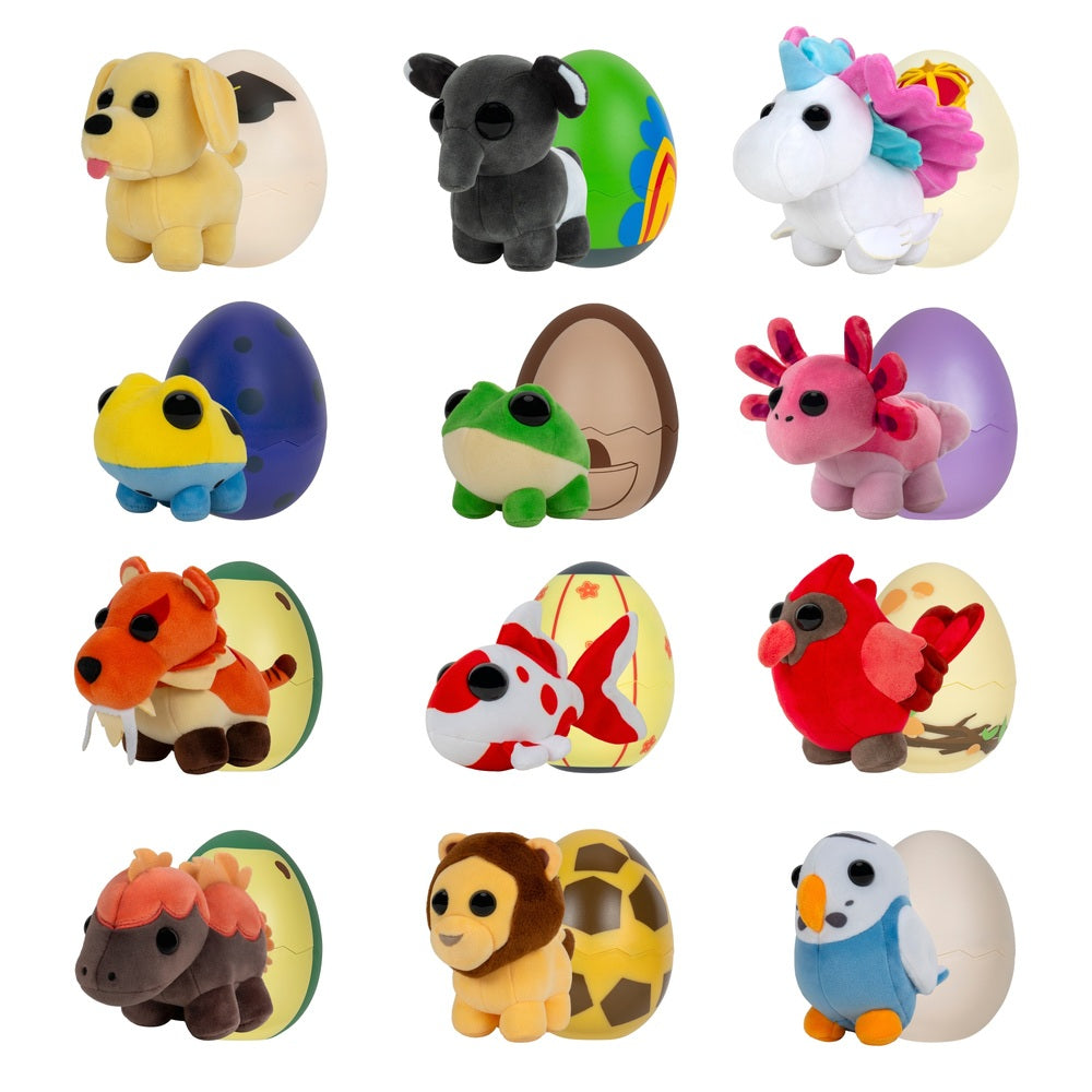 Adopt Me! 12.5Cm Series 4 Surprise Plush Pets Assortment