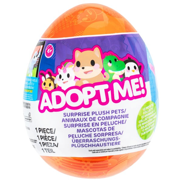 Adopt Me! 12.5Cm Series 4 Surprise Plush Pets Assortment
