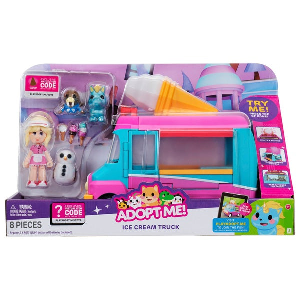 Adopt Me! Ice Cream Truck With Lights And Sounds