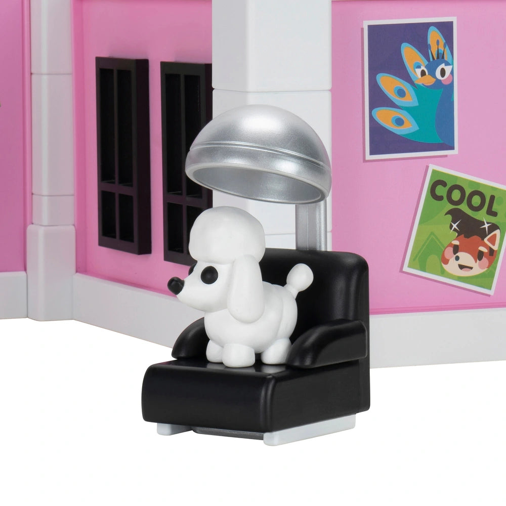 Adopt Me! Pet Salon Deluxe Playset - Top Online Game - Exclusive Virtual Item Code Included - Featuring Your Favourite Adopt Me! Pets, Characters, And Playscapes