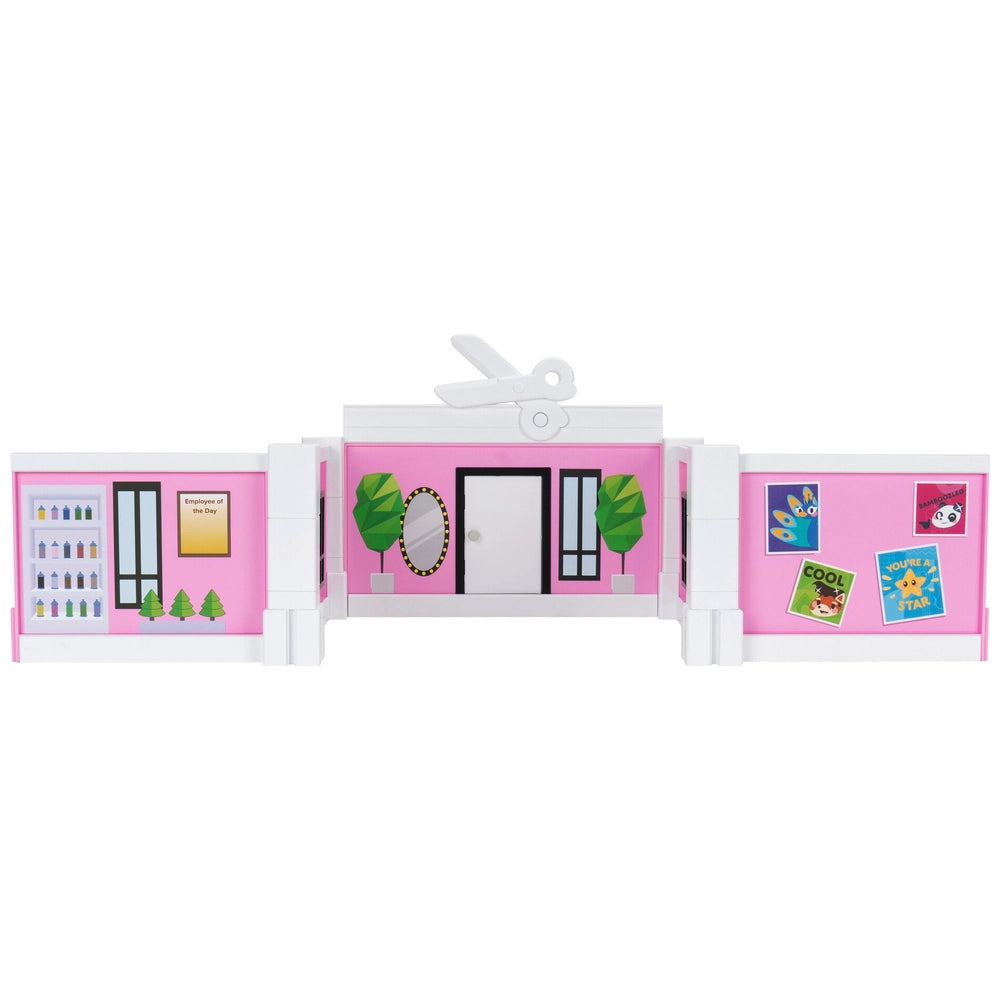 Adopt Me! Pet Salon Deluxe Playset - Top Online Game - Exclusive Virtual Item Code Included - Featuring Your Favourite Adopt Me! Pets, Characters, And Playscapes