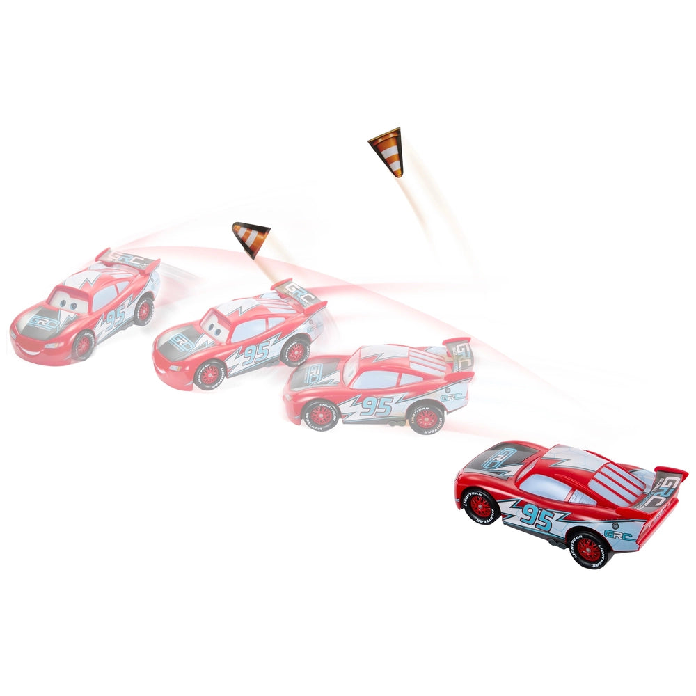 Disney Pixar Cars Global Racers Cup Drift & Race Lightning Mcqueen