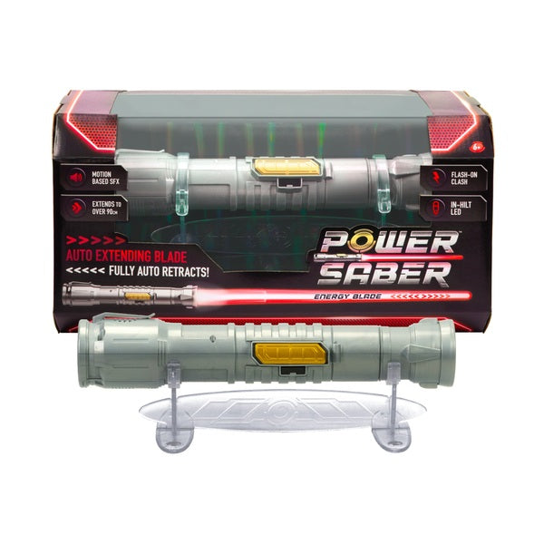 Power Saber Auto Extending And Retracting Saber-Red