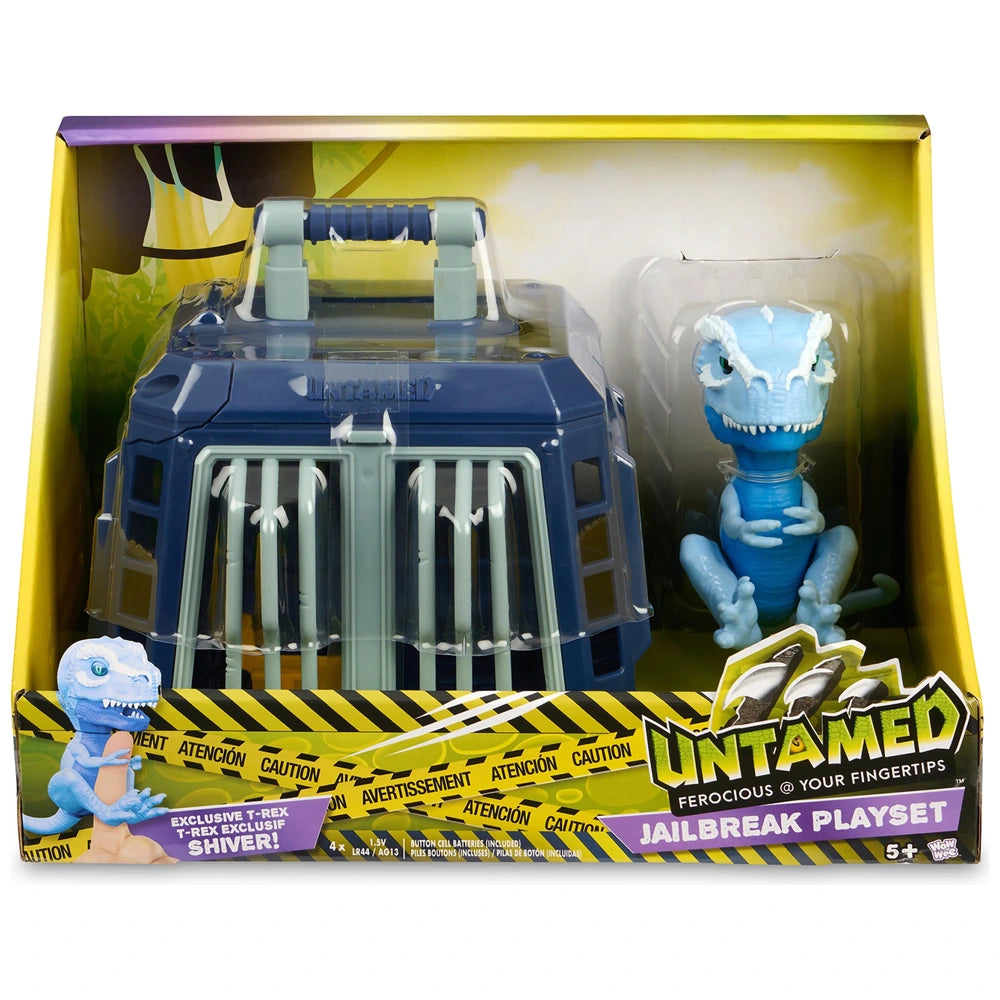 Untamed Jailbreak Playset With Interactive T-Rex