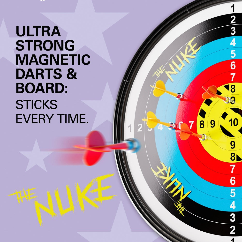 Luke Littler Dart Board Magnetic Darts Set