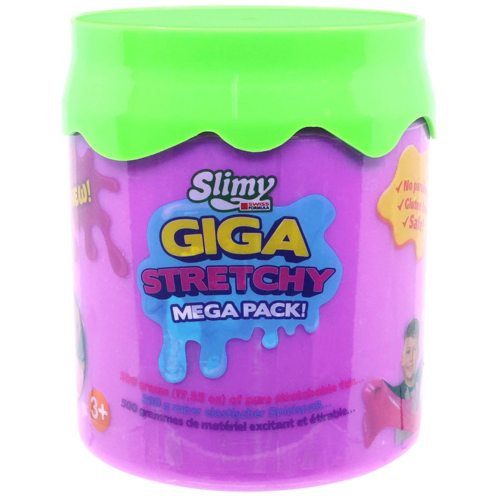 Slimy Mega Stretch Y 500 G En Violet - Pâte De Jeu Originale Mega S Pour Enfants Slime Extremement Extensible Dans Une Amz B09 Slimy Mega Stretch Y 500 G En Violet - Pâte De Jeu Originale Mega S Pour Enfants Slime Extremement Extensible Dans Une Amz B09