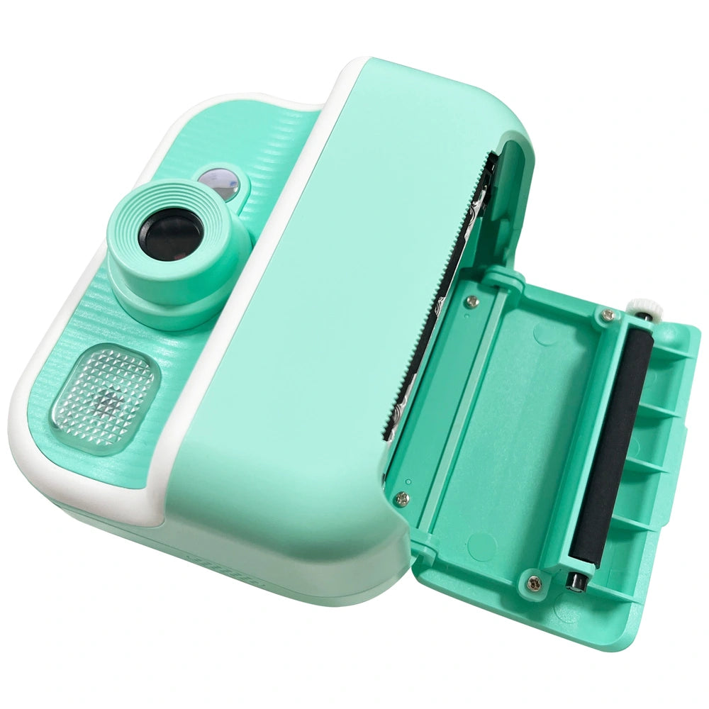 Instant Print Camera In Mint Green