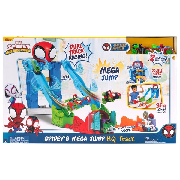 Marvel Spidey And His Amazing Friends Spidey’s Mega Jump Hq Track