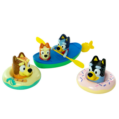 Tomy Toomies Bluey Bath Toys Family Adventure Set