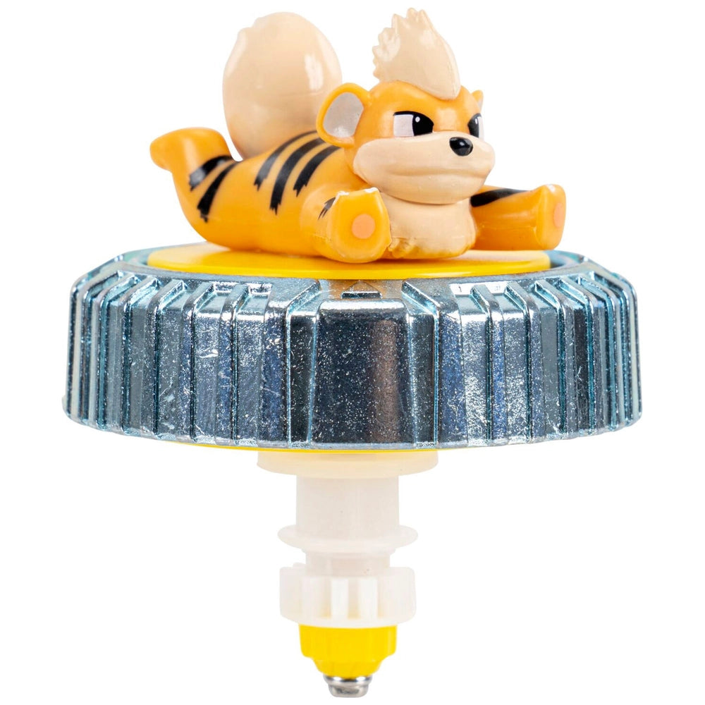 Pokémon Growlithe Battle Spinner Pack - Battle Spinner With Great Ball Spinner Launcher