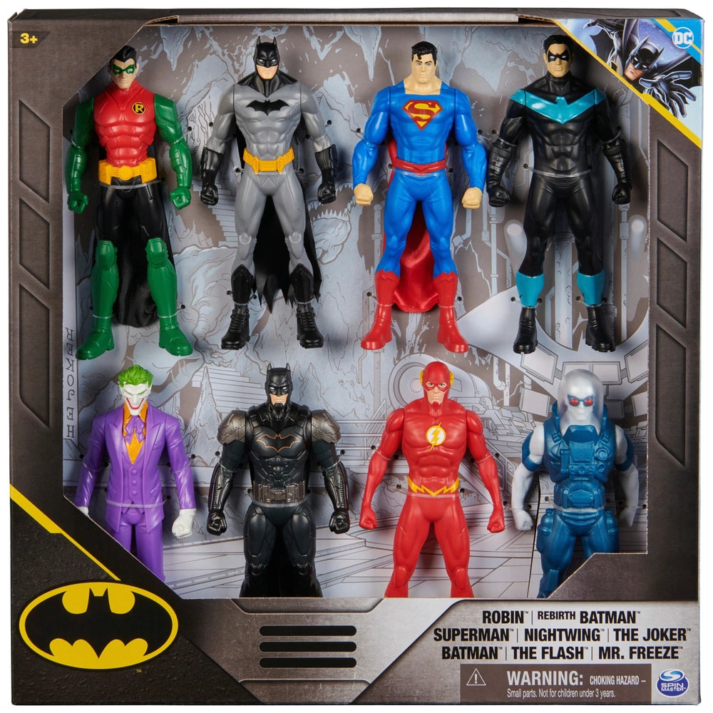 Dc Comics Batman 15Cm Action Figure 8 Pack