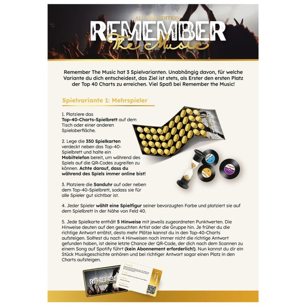 Remember The Music Party Game
