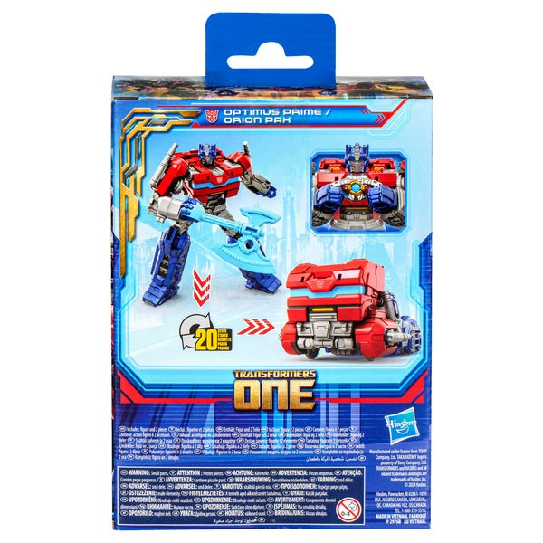 Transformers One Prime Changer Optimus Prime/Orion Pax Action Figure