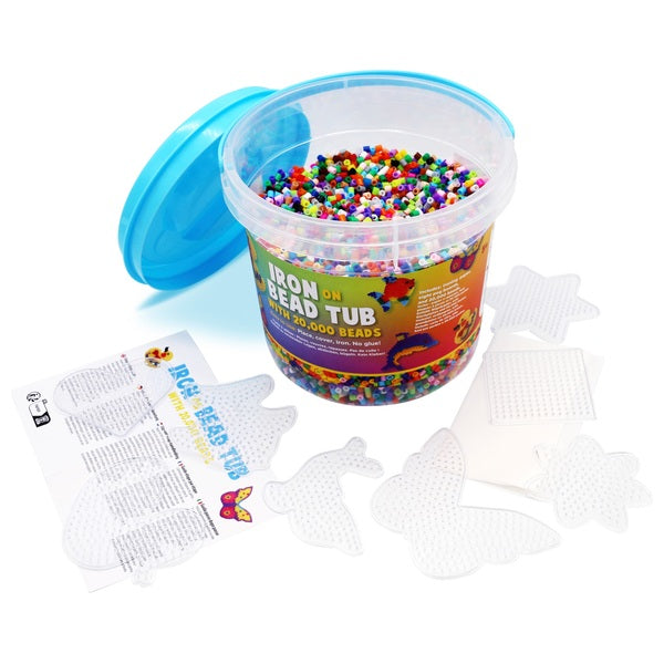 Iron On Bead Tub With 20,000 Beads