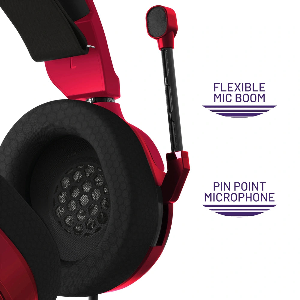 Stealth Eclipse Multi-Format Gaming Headset - Red