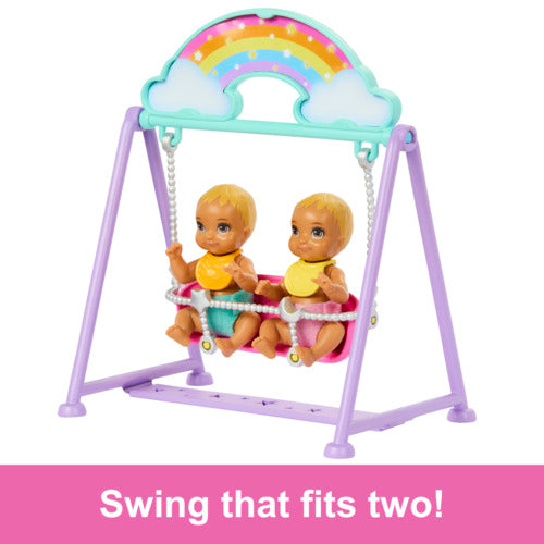 Barbie Skipper Babysitter Doll And Nursery Playset