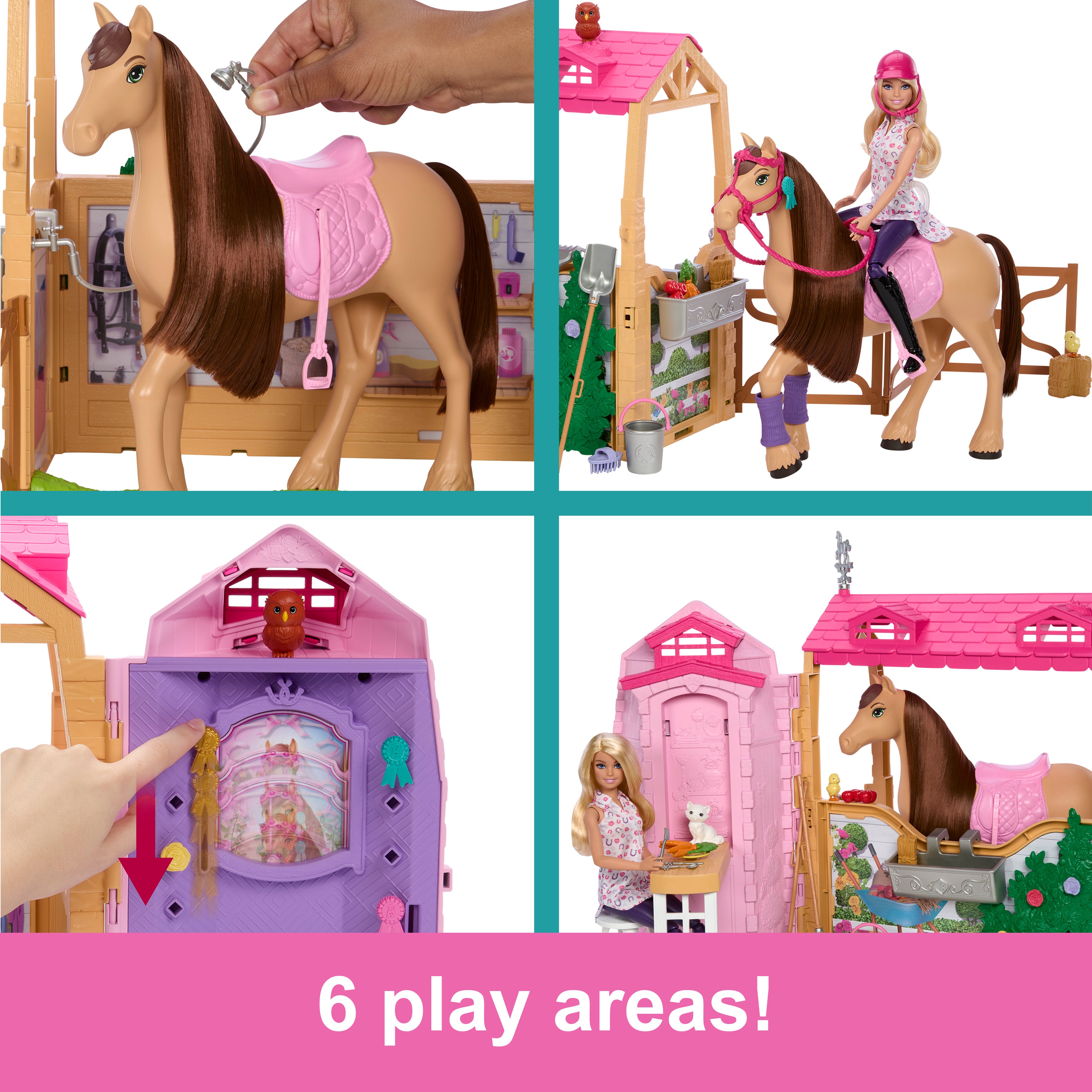  Barbie Mysteries: The Great Horse Chase Ultimate Stable Set