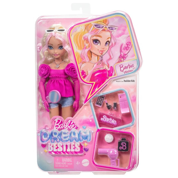 Barbie Dream Besties - Barbie Malibu Doll And Accessories