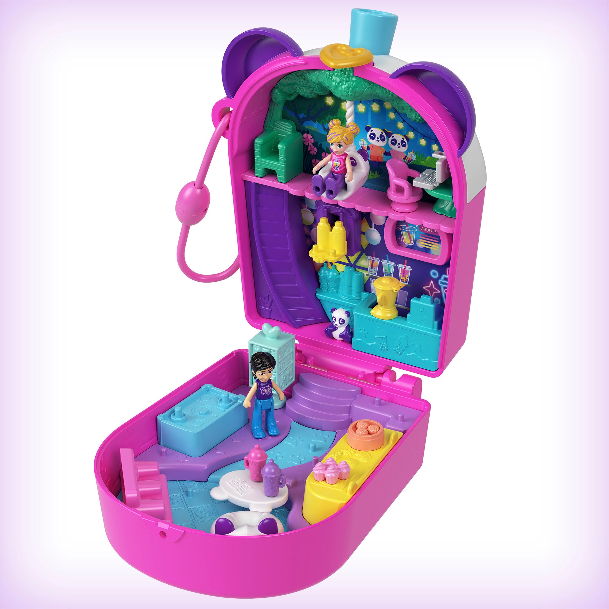 Polly Pocket Bubble Tea Panda Compact