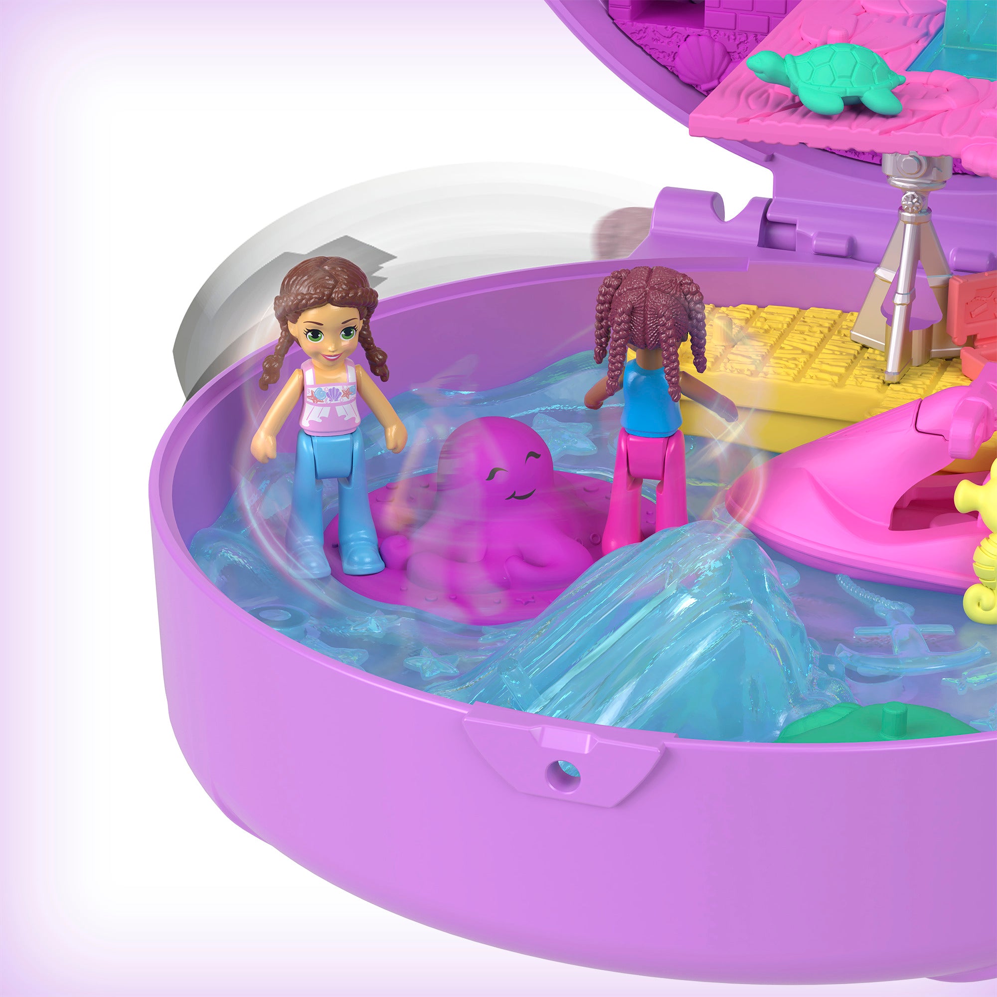 Polly Pocket Dolphin Rescue & Play Compact