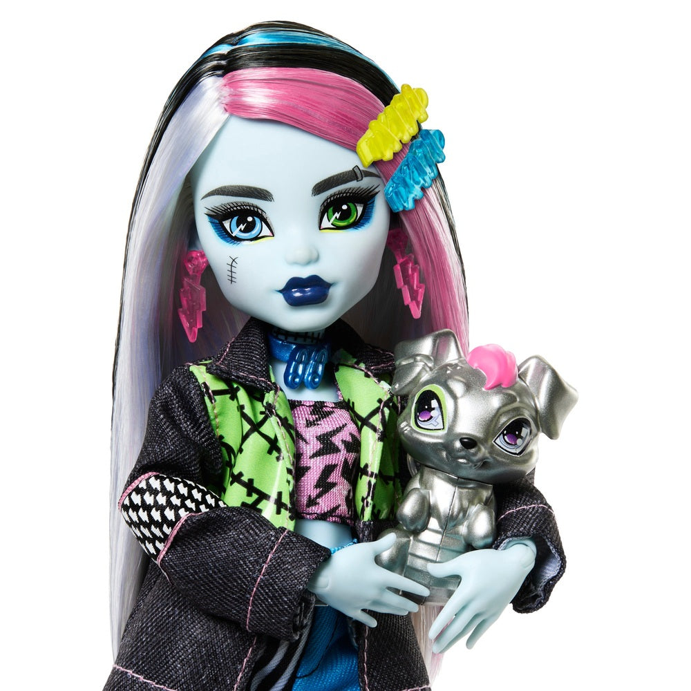Monster High Frankie Stein Doll With Pet & Accessories