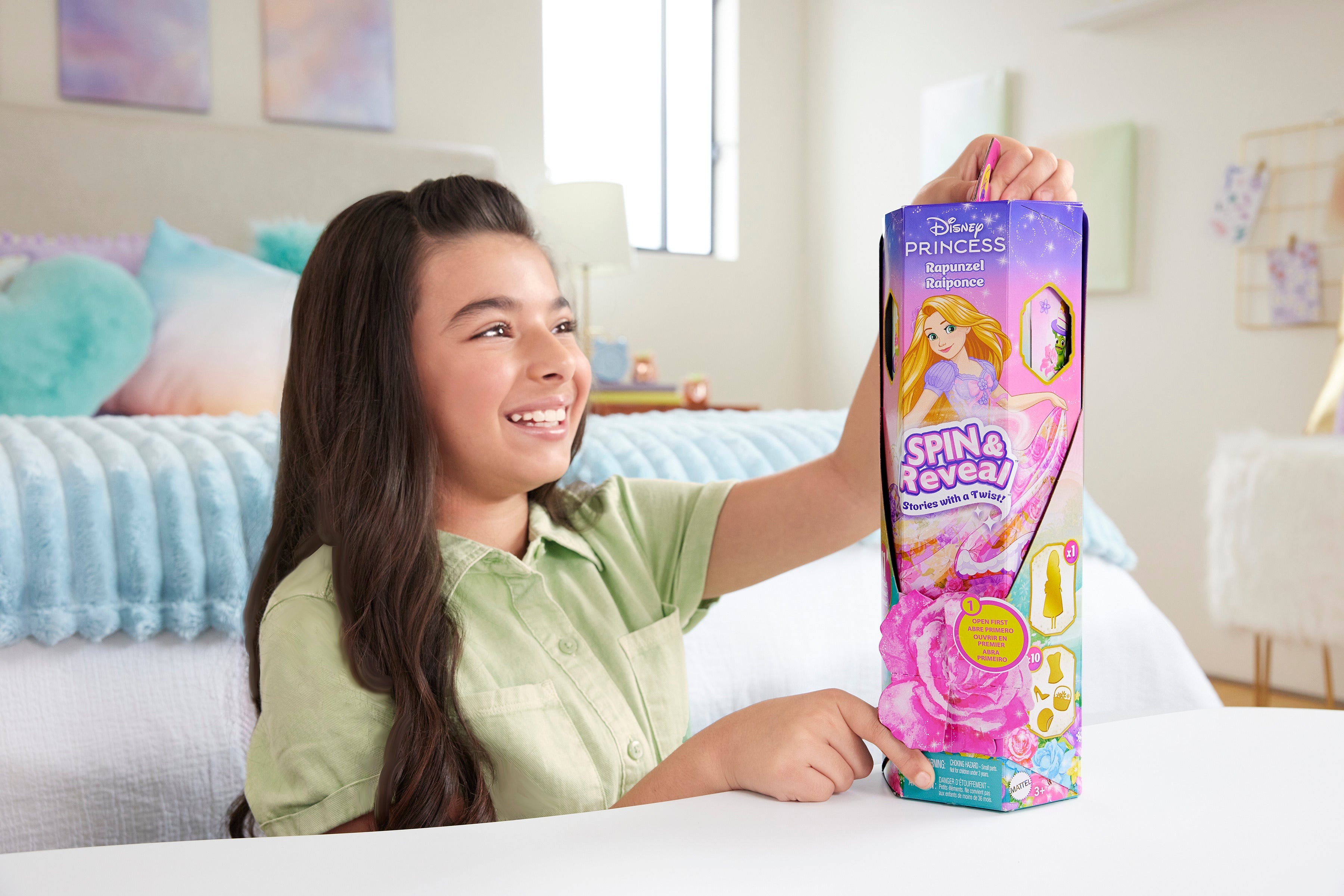 Disney Princess Spin & Reveal Rapunzel Doll Set