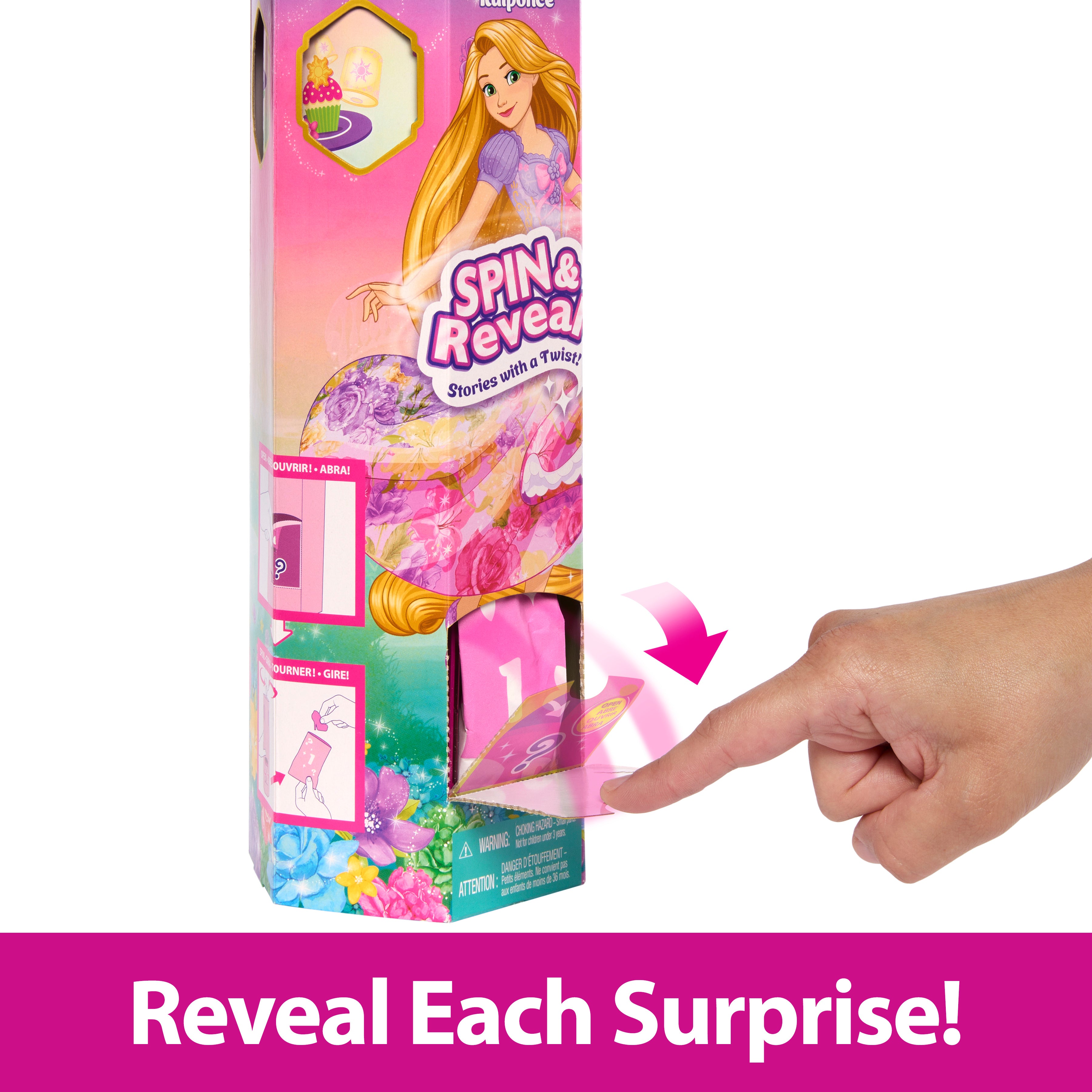 Disney Princess Spin & Reveal Rapunzel Doll Set
