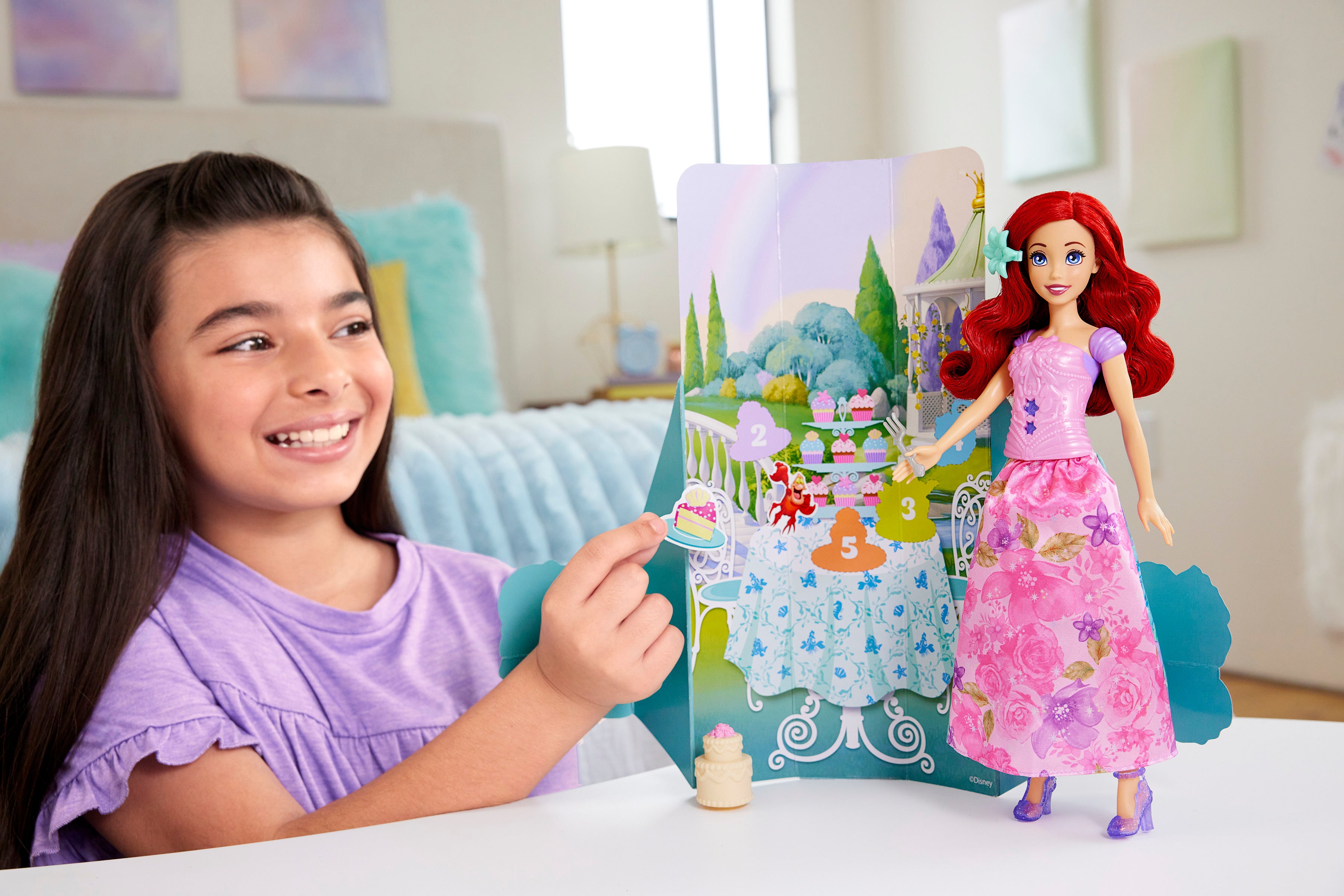 Disney Princess Spin & Reveal Ariel Doll Set